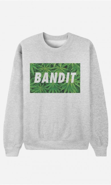 Sweat Homme Bandit Weed