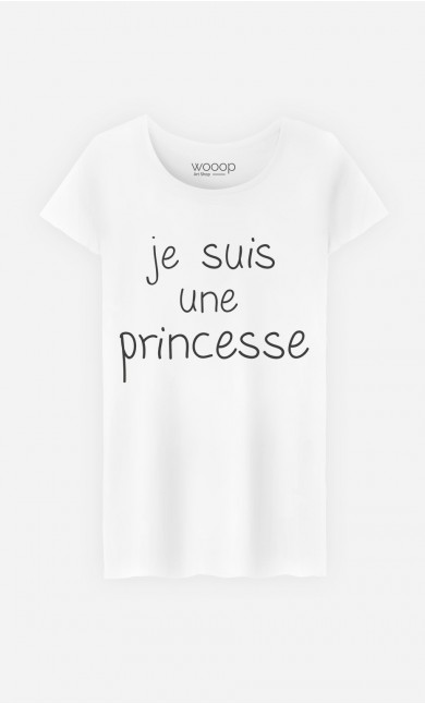 T-Shirt Femme Je Suis Une Princesse