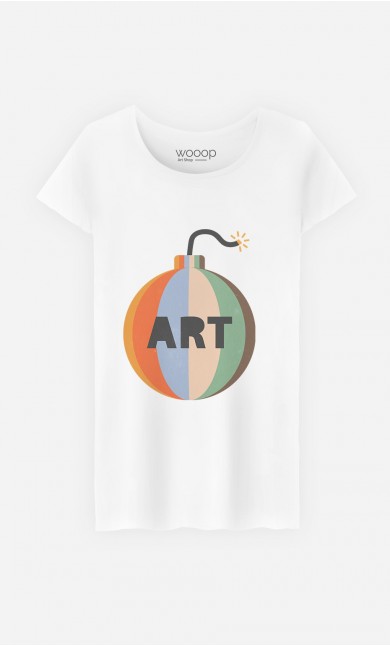 T-Shirt Femme Art Bomb