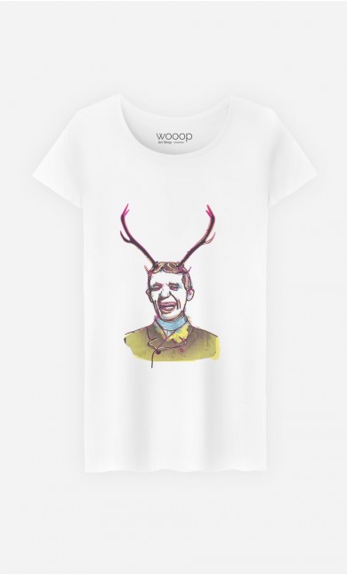 T-Shirt Femme Deer Man
