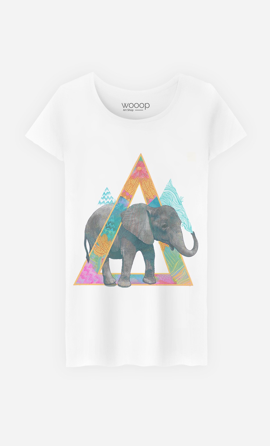 T-Shirt Femme Elephant
