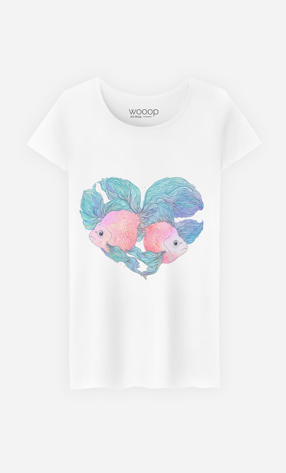 T-Shirt Femme Fishes