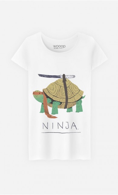 T-Shirt Femme Ninja Turtle