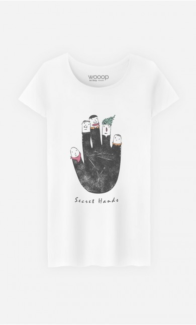 T-Shirt Femme Secret Hands