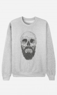 Sweat Homme Hipster Barbe