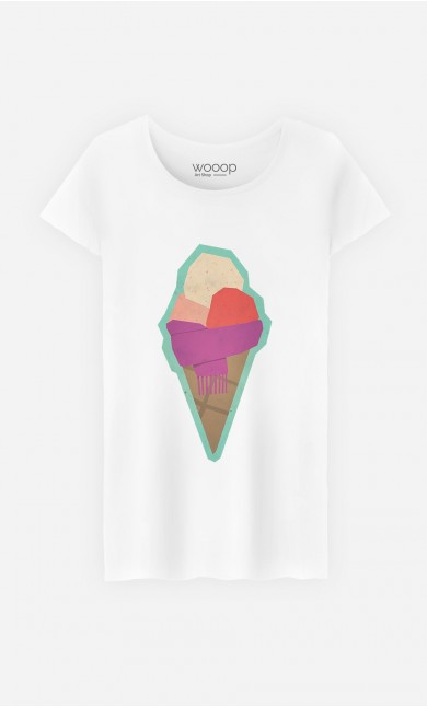 T-Shirt Femme Ice Cream