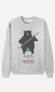 Sweat Homme Back to Nature