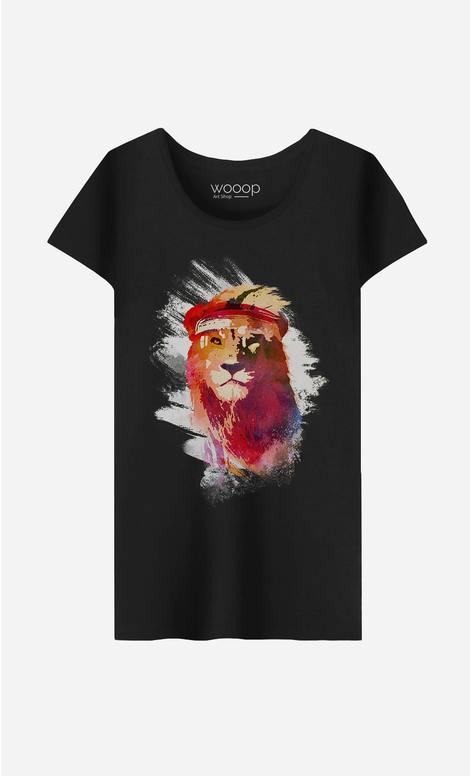 T-Shirt Femme Gym Lion
