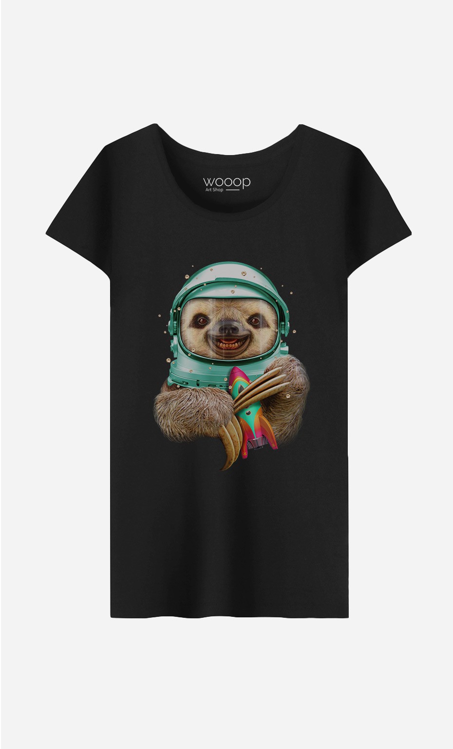 T-Shirt Femme Space Sloth