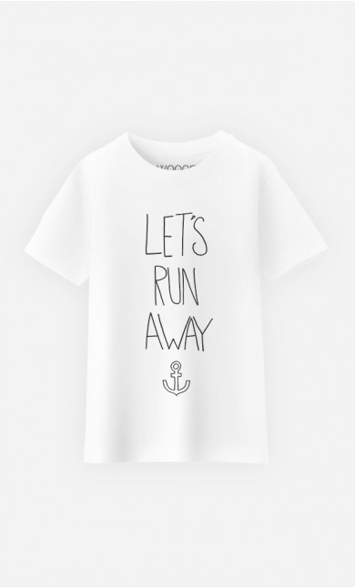 T-Shirt Enfant Let's Run Away