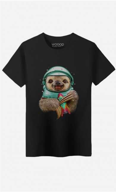 T-Shirt Homme Space Sloth