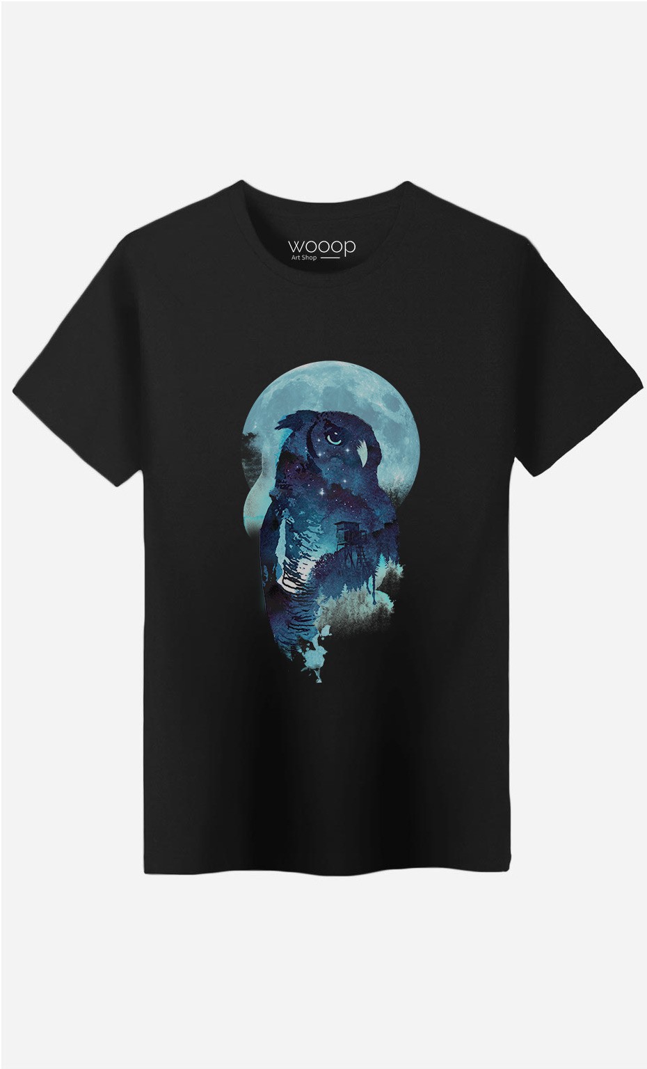 T-Shirt Homme Midnight Owl