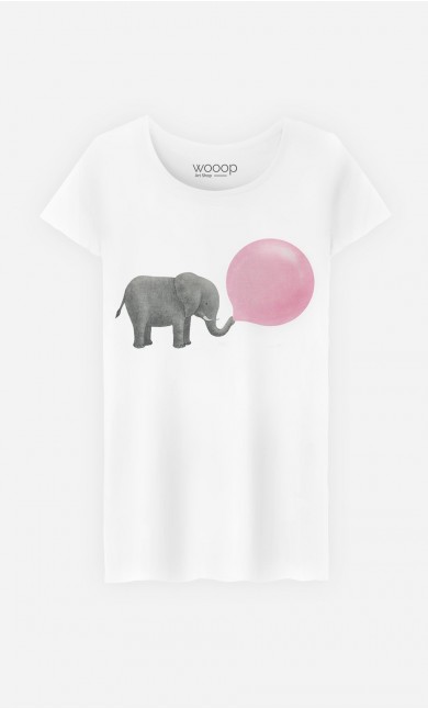 T-Shirt Femme Jumbo Bubble Gum