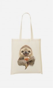 Tote Bag Sloth & Drink
