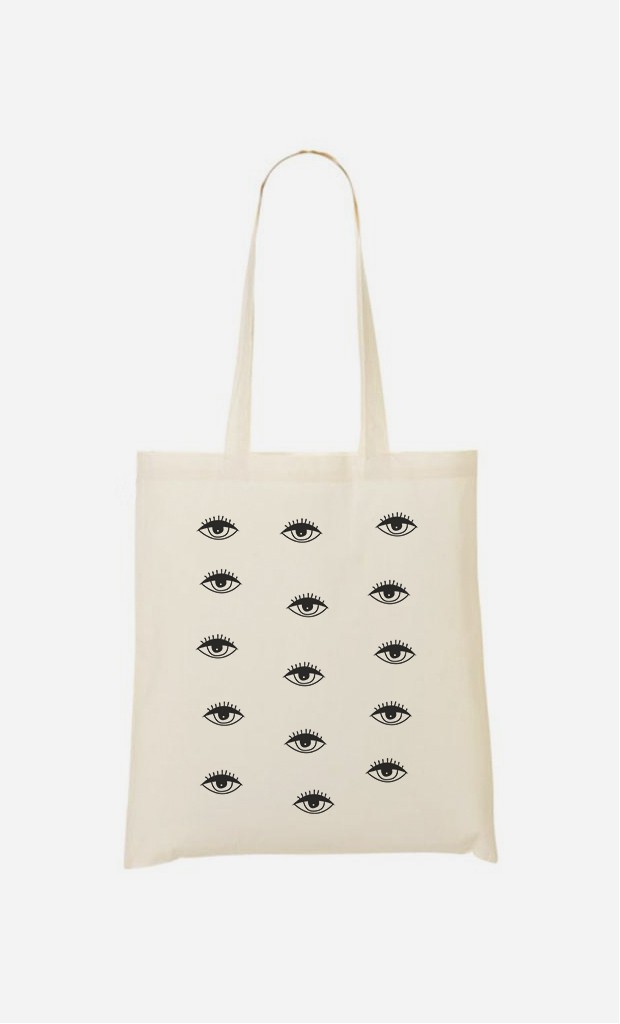 Tote Bag Psychedelic Eyes