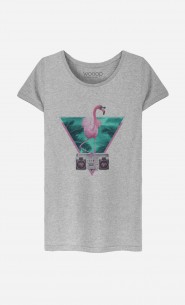 T-Shirt Femme Flamingo