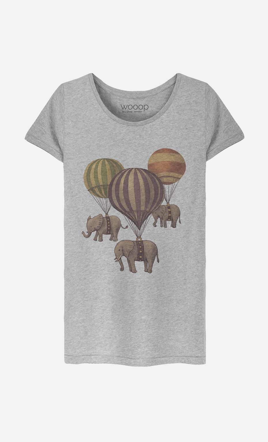 T-Shirt Femme Flight of Elephants