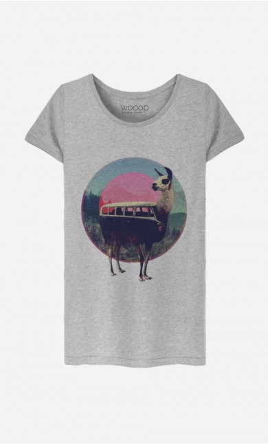 T-Shirt Femme Combi Llama