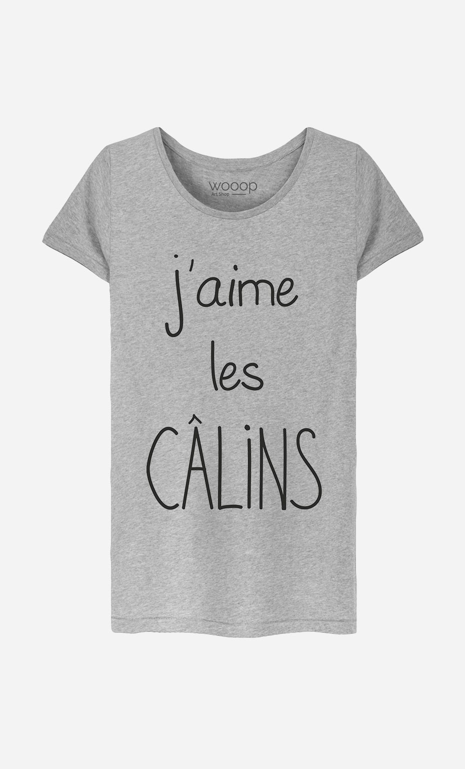 T-Shirt Femme J'aime Les Câlins