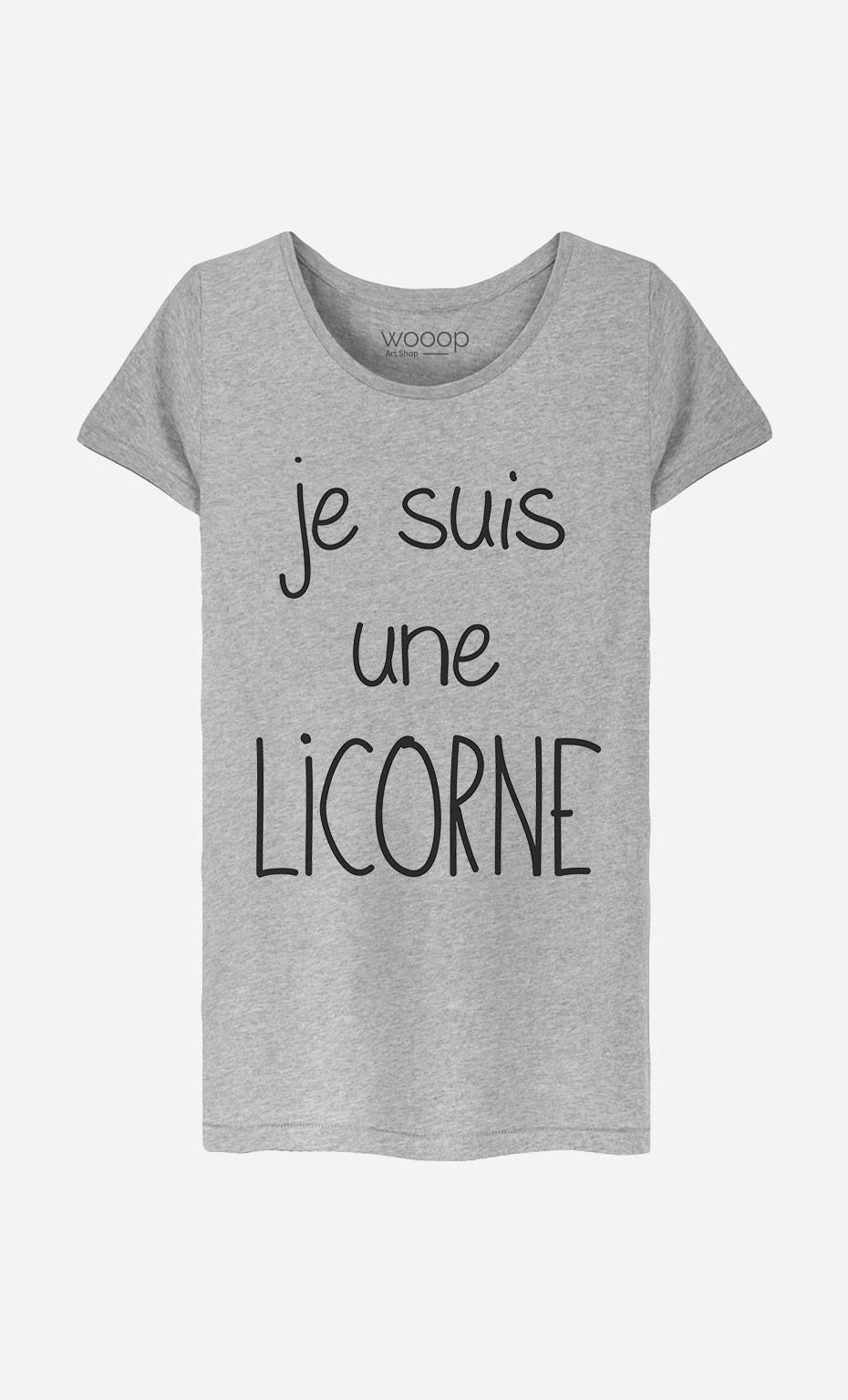 T-Shirt Femme Je Suis Une Licorne