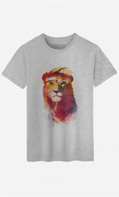 T-Shirt Homme Gym Lion