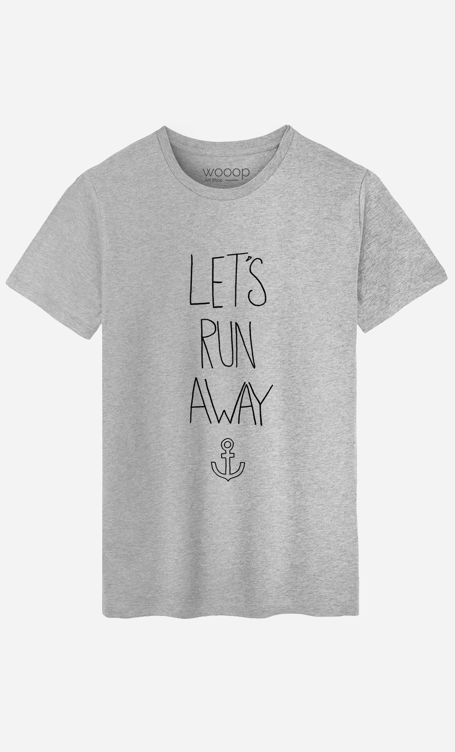 T-Shirt Homme Let's Run Away