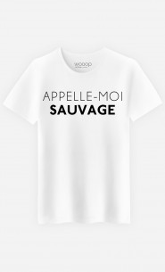 T-Shirt Homme Appelle-Moi Sauvage