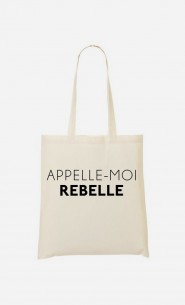 Tote Bag Appelle-Moi Rebelle