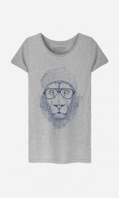 T-Shirt Femme Cool Lion
