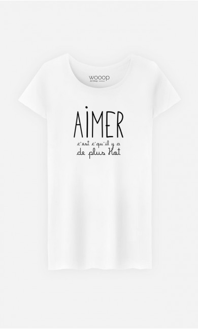 T-Shirt Femme Aimer
