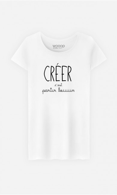 T-Shirt Femme Créer