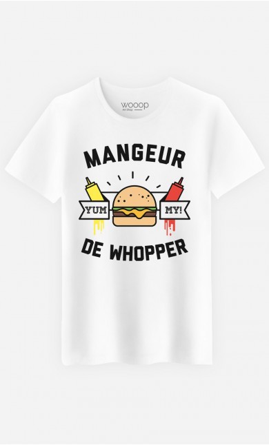 T-Shirt Homme Mangeur de Whopper