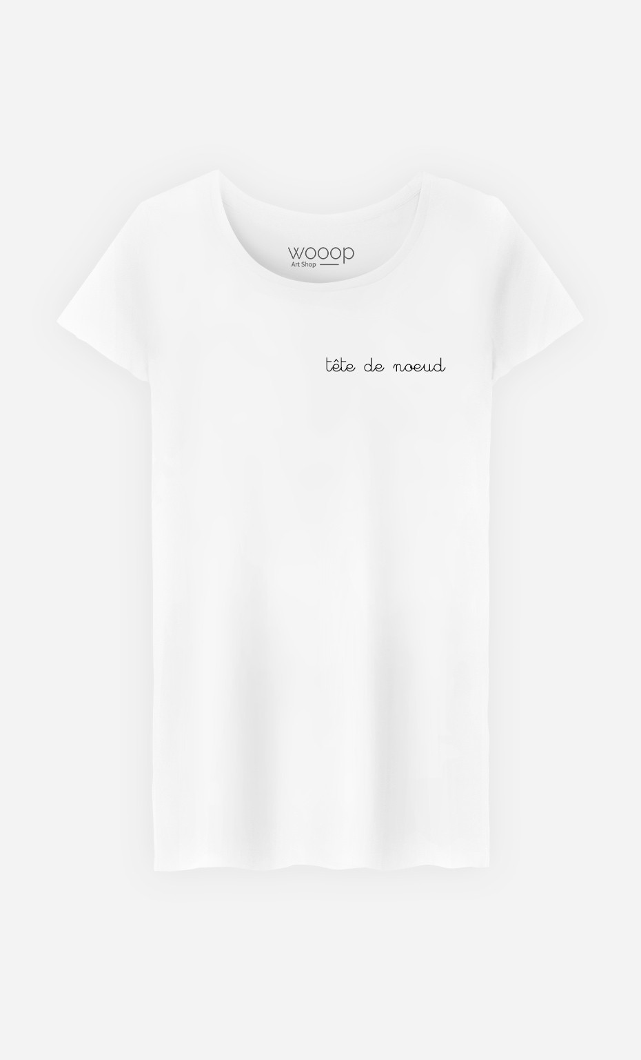 T-Shirt Femme Tête de Nœud - Brodé