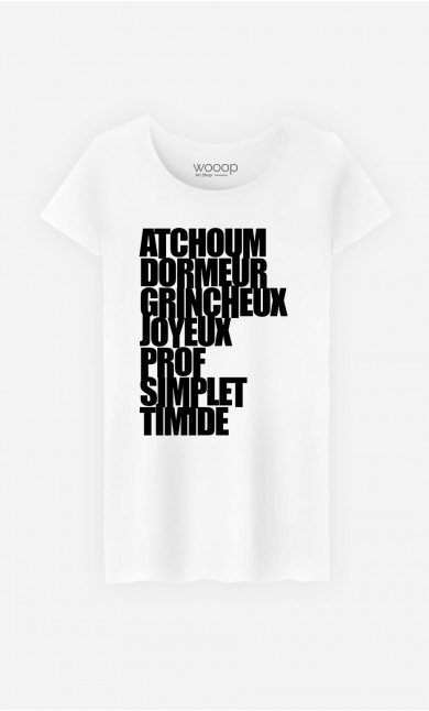 T-Shirt Femme Atchoum
