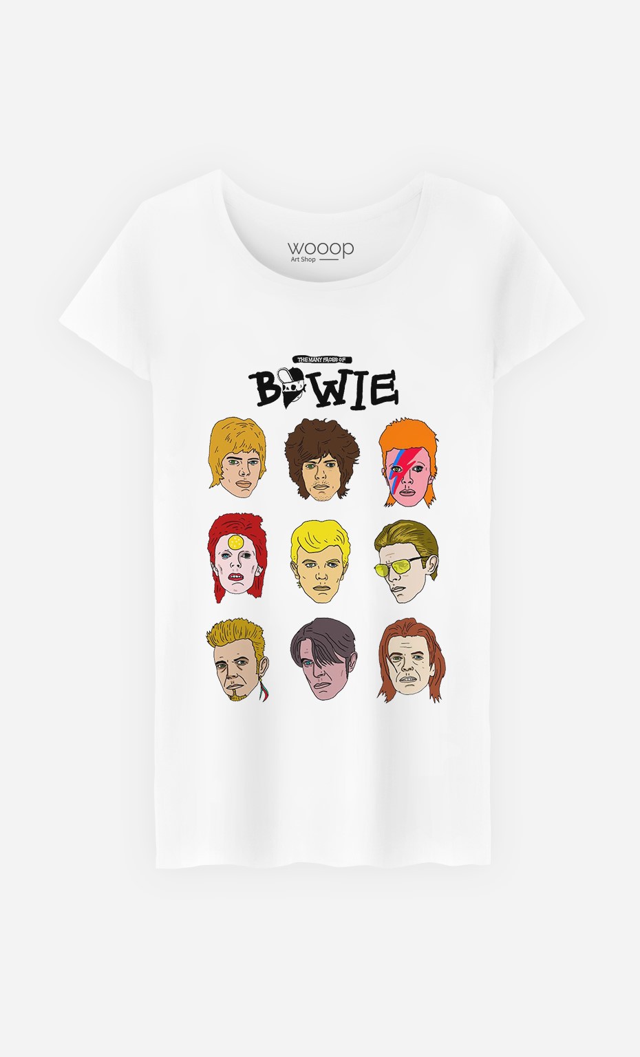 T-Shirt Femme David Bowie