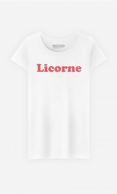 T-Shirt Femme Licorne