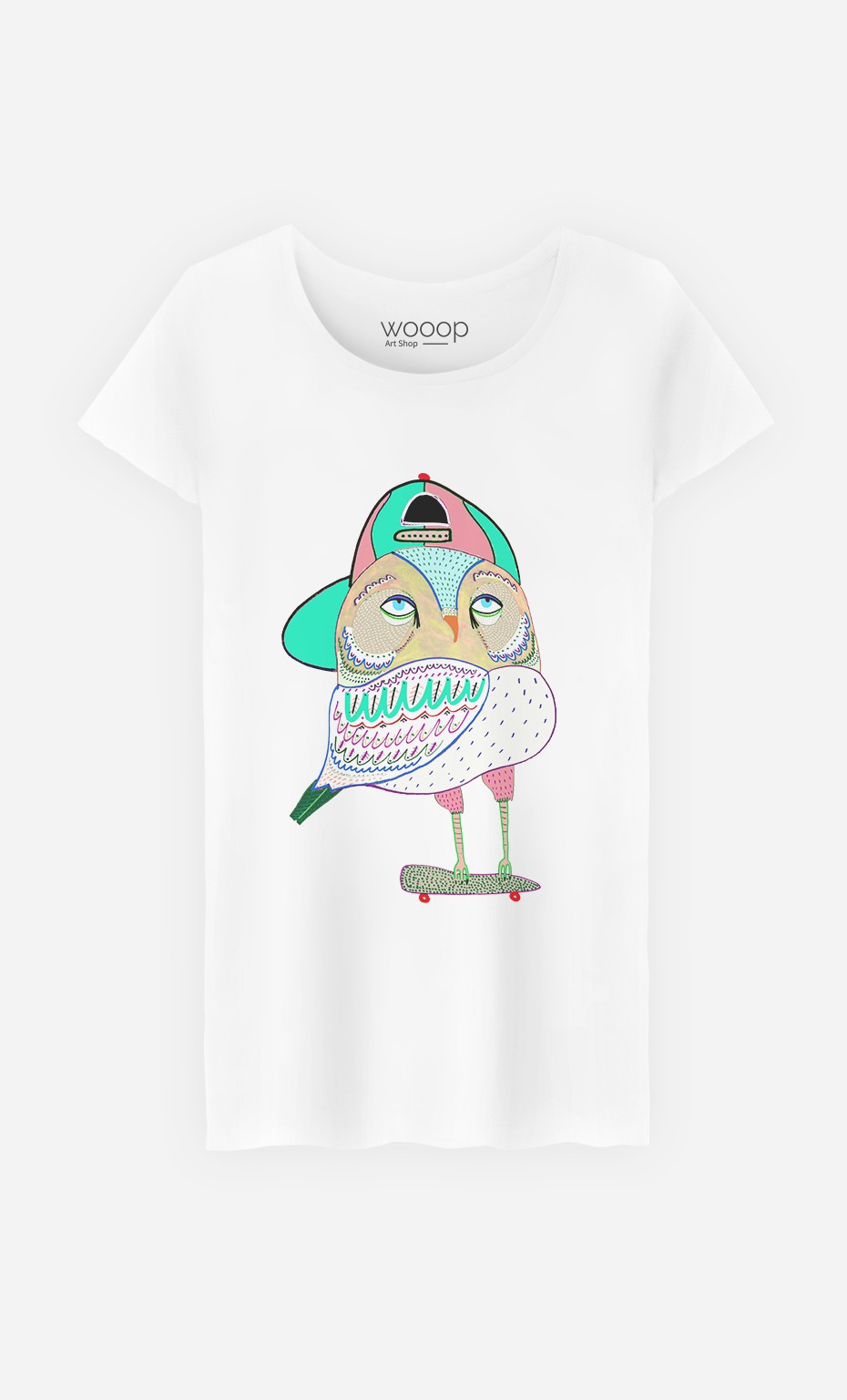 T-Shirt Femme Awesome Owl