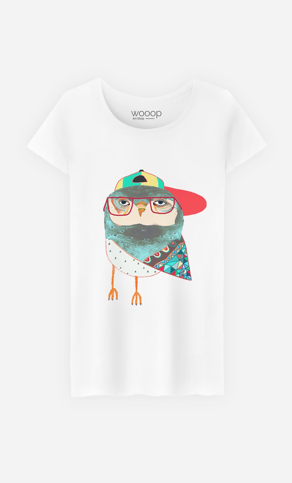 T-Shirt Femme Hip Owl