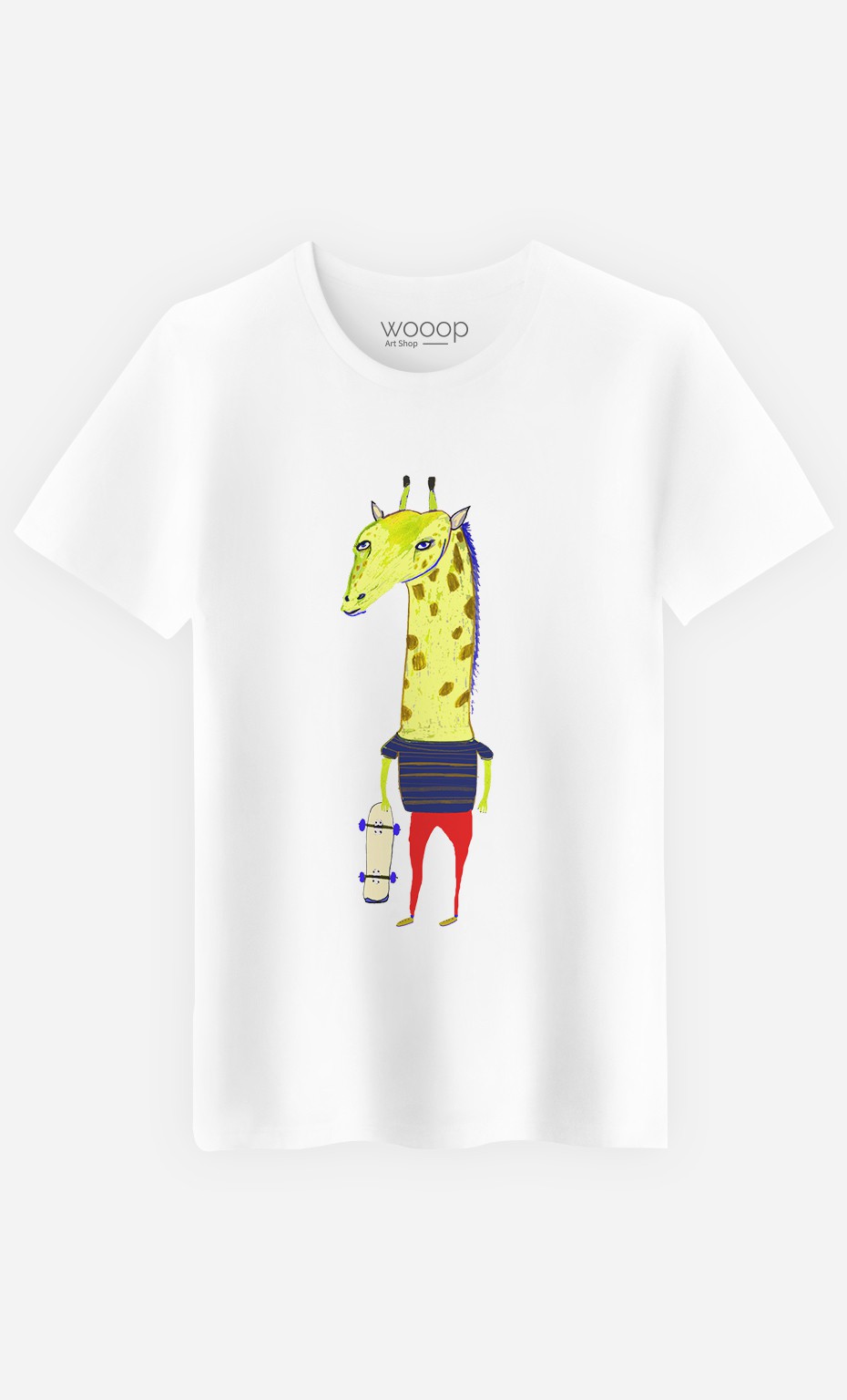T-Shirt Homme Giraffe Dude