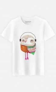 T-Shirt Homme Owl Headphones