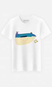 T-Shirt Homme Whale And Fish