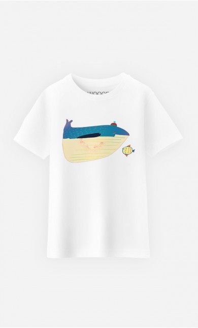 T-Shirt Enfant Whale And Fish