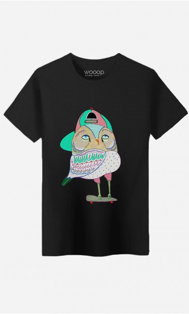 T-Shirt Homme Awesome Owl