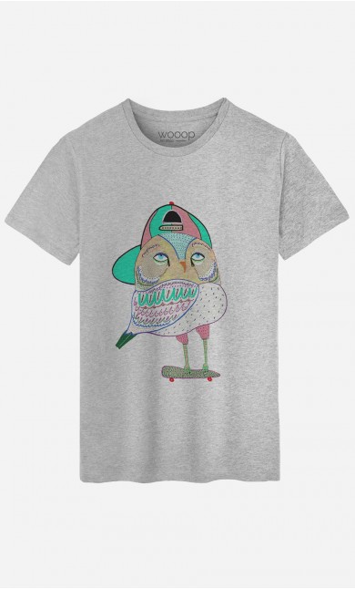 T-Shirt Homme Awesome Owl