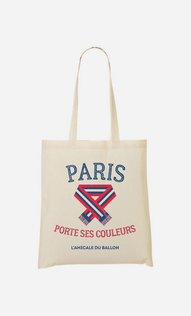 Tote Bag Paris Porte ses Couleurs