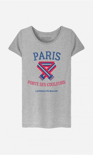 T-Shirt Femme Paris Porte ses Couleurs