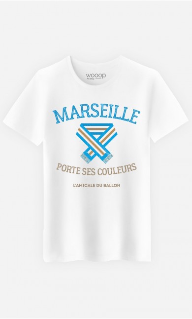 T-Shirt Homme Marseille Porte ses Couleurs