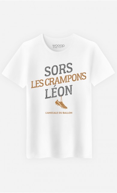 T-Shirt Homme Sors Les Crampons Léon