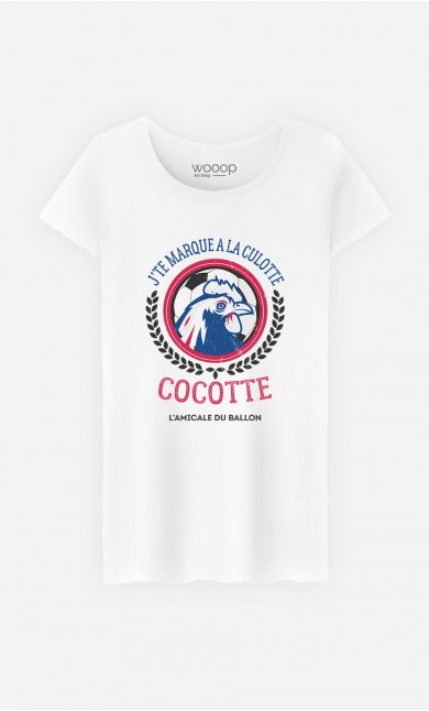 T-Shirt Femme J'te Marque à la Culotte Cocotte
