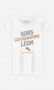 T-Shirt Femme Sors Les Crampons Léon